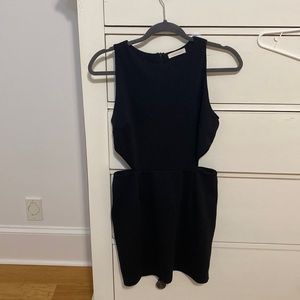 Black cut out formal dress!